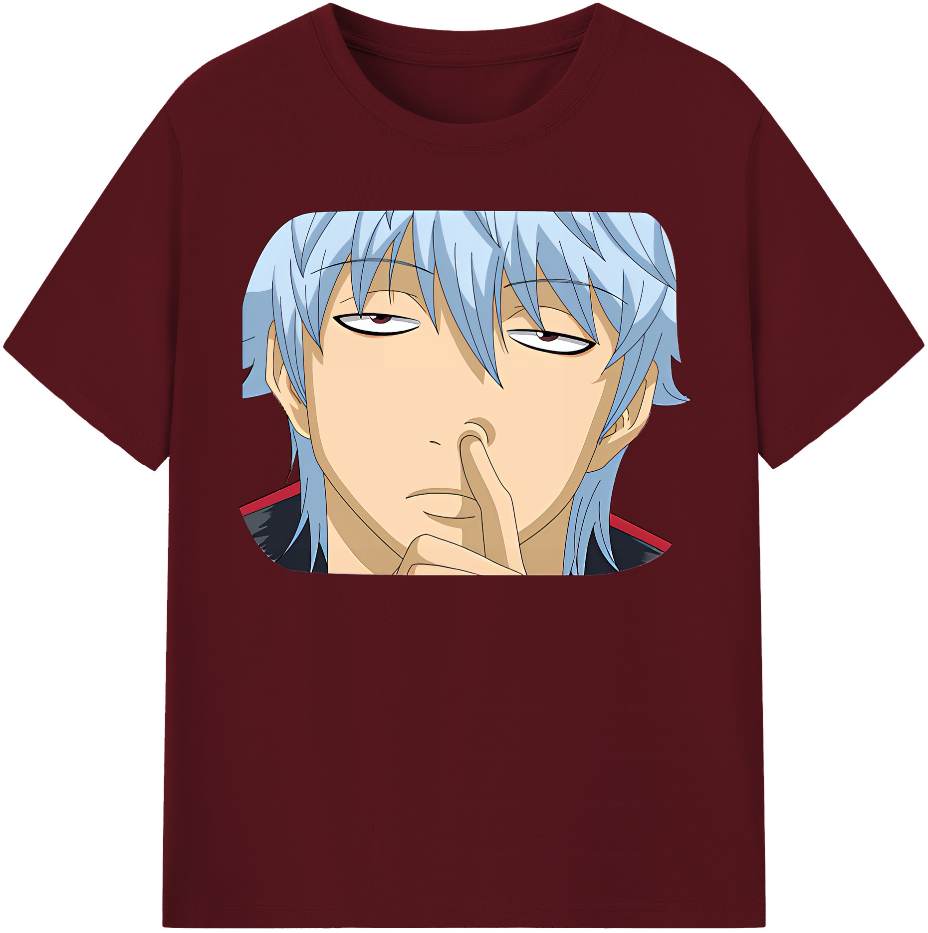 （画像用） ぎんたま 坂田銀時（さかたぎんとき） 神楽 志村新八（しむら しんぱち） GINTAMA Sakata Gintoki Kagura Shimura Shinpachi 綿100％半袖Tシャツ（フロントプリント）